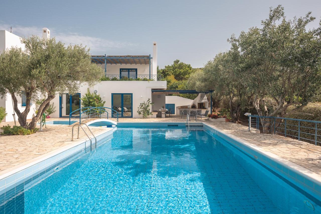 Summer Villa Pasiphae Private Pool - Bbq -Beach 2Min Сунион Экстерьер фото