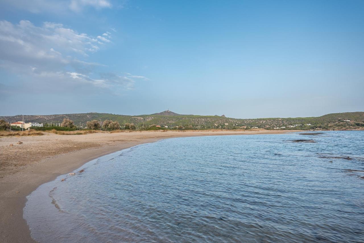 Summer Villa Pasiphae Private Pool - Bbq -Beach 2Min Сунион Экстерьер фото