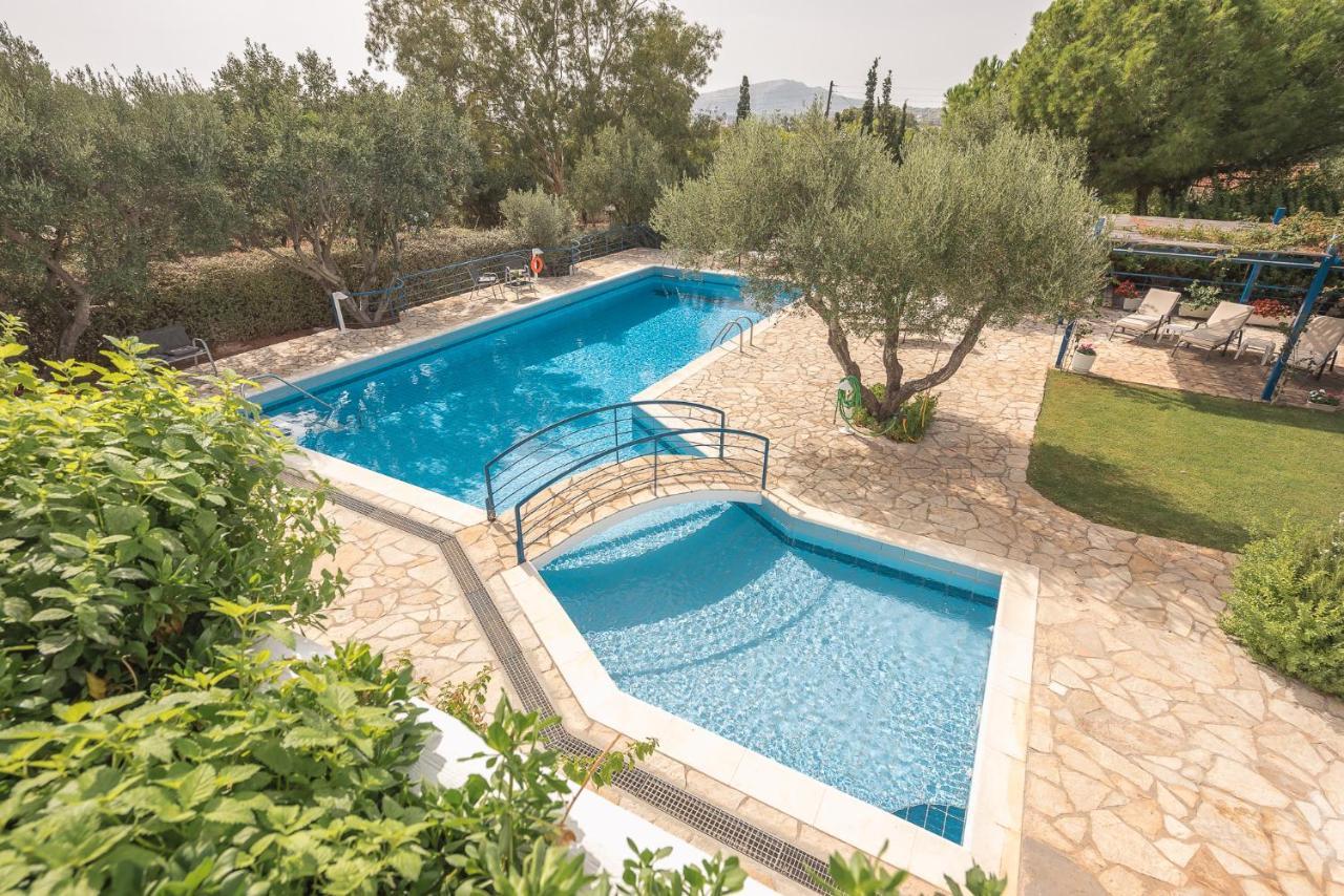 Summer Villa Pasiphae Private Pool - Bbq -Beach 2Min Сунион Экстерьер фото