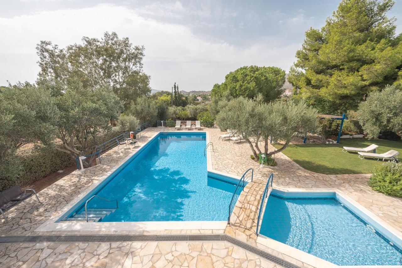 Summer Villa Pasiphae Private Pool - Bbq -Beach 2Min Сунион Экстерьер фото
