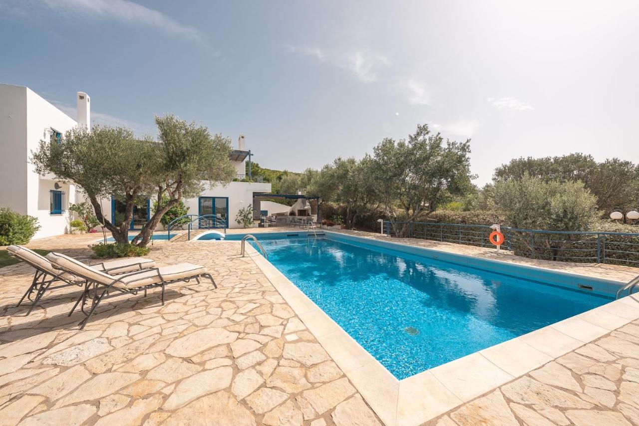 Summer Villa Pasiphae Private Pool - Bbq -Beach 2Min Сунион Экстерьер фото