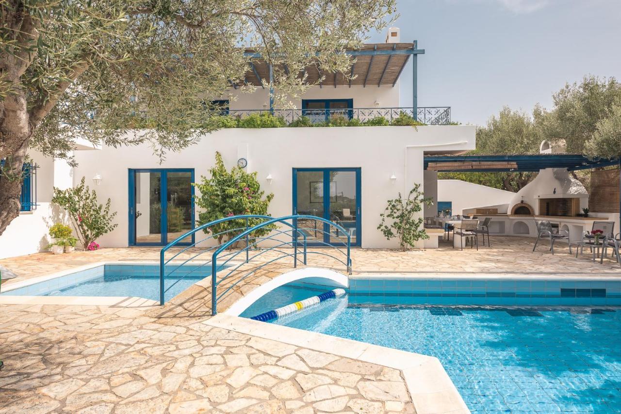 Summer Villa Pasiphae Private Pool - Bbq -Beach 2Min Сунион Экстерьер фото